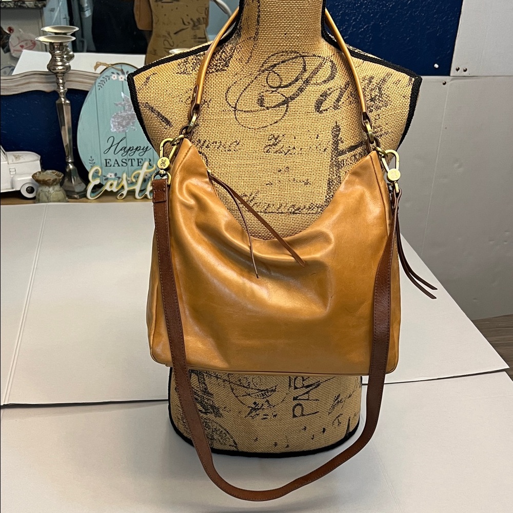 HOBO INTERNATIONAL DELILAH LEATHER CROSSBODY CONVERTIBLE LEATHER SLOUCHY BAG